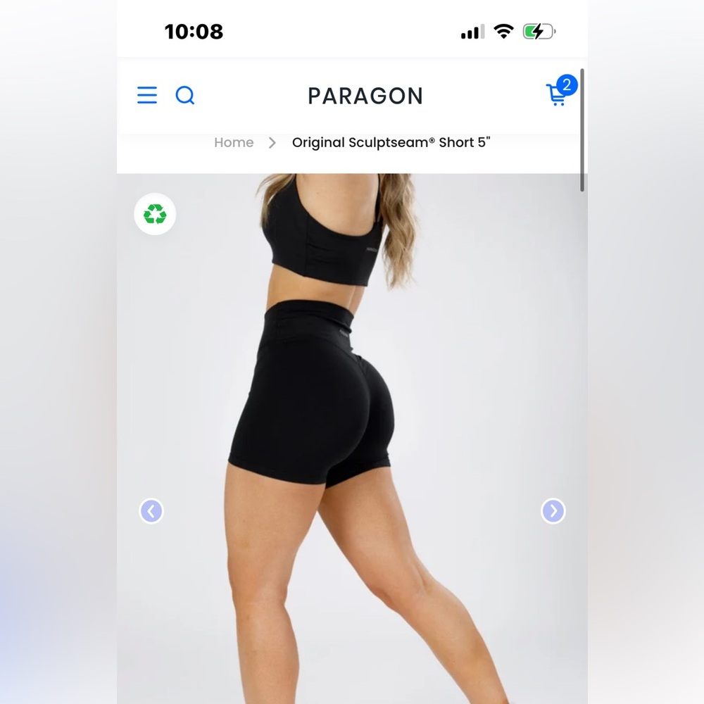 New paragon shorts Reluna